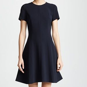 NWT Theory Black Modern Seamed Dress Size 4
